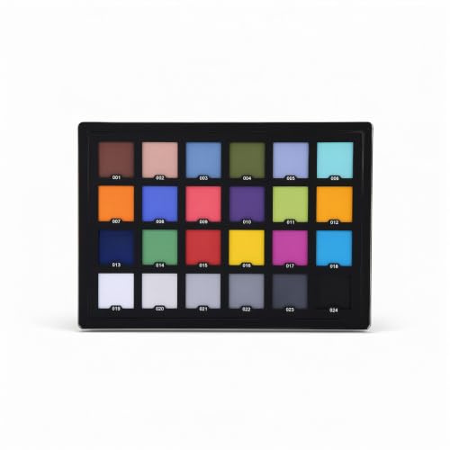 Sxhlseller Pixel Perfect Camera Colour Correction Card, 5.7x4.1inch for Photo and Video, Reference Tool Grey Card Target White Balance Exposure Temperature Color Calibration Chart