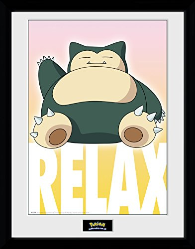 Gb Eye - POKEMON Tirage encadré Ronflex