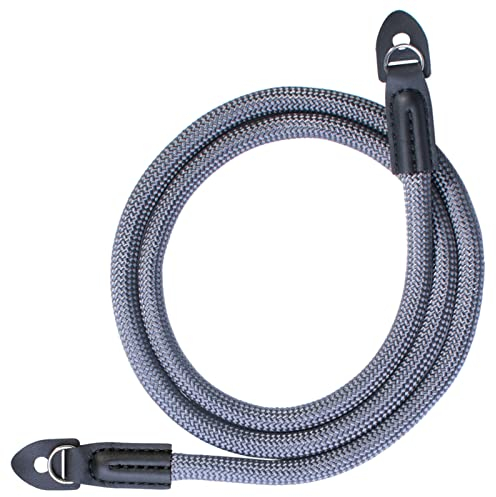 VKO Kameragurt Kamera Tragegurt Nackengurt Schultergurt geeignet für DSLR SLR oder spiegellosen Kameras(Grau)