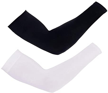 CMC-PROGEAR Arm Sleeves for Women and Men, Cooling UV Protection Sun Sleeves,Tattoo Cover Up Compression Sports Sleeve to Cover Arms