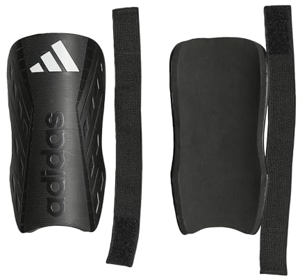 Adidas Unisex Shin Guard Tiro Club Shin Guards, Black/White/Black, HN5601, M