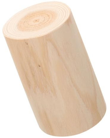 BESPORTBLE Clôture en Bois Souche d'arbre Bougeoir De Bougeoir De Ferme Souche Pot De Plante Pilier Bougeoirs Mini Écorce d'arbre pour Terrarium Bougie Centres De Table Pot
