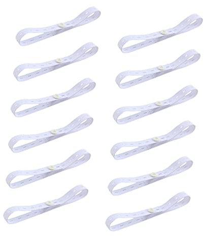 UPKOCH 12stücke Windelbefestigungsschnalle Babygürtel Elastics Verschluss Stoffaufkleber Gummibänder Aufkleber Pocketwindeln Sichern Anpassen Verhindern