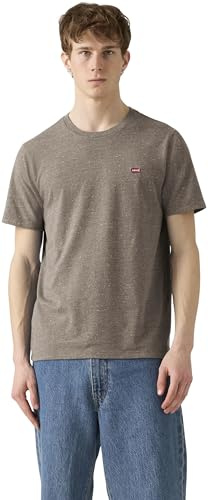 Levi's Homme T-Shirt Original en Coton, Col Rond, Multicolor (Triblend Jersey Bung), S