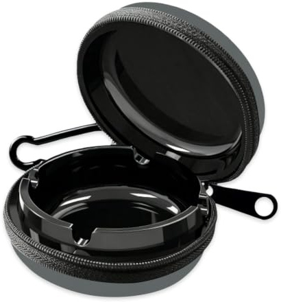 FEMONGY Cenicero portatil, Cenicero portatil bolsillo