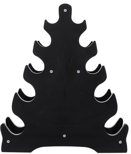IMIKEYA Dumbbell Rack 5- Tier Dumbbell Tree Stand Vertical Dumbbell Weight Rack Weight Rack for Multilevel Hand Weight Tower Stand Home Gym Exercise Sports Equipment