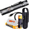 Paket: Fenix PD35 v3.0 Taktische Taschenlampe mit 1700 Lumen und zwei USB-Akkus