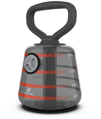 New Image FITT Bell | Adjustable Water Kettle Bell Set | Exercise Fitness Weight Set | Weight Lifting | Core Training | Durable & Strong Design | Strength Training | Ultimate Core & Balance Workout