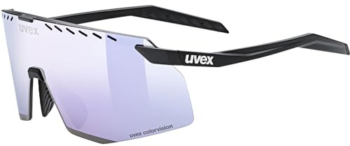 Uvex Unisex Pace Stage CV 3 Sportbrille, black matt, ONE SIZE
