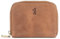 Berliner Bags Vintage Geldbörse Braga, Kleine Portemonnaie, Geldbeutel aus Leder mit RFID-Schutz, inkl. Geschenk-Box, für Damen und Herren - Braun