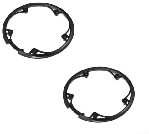 Cubierta de biela de bicicleta, 2 piezas 48T 5 agujeros bicicleta bicicleta bicicleta cadena cubierta rueda protección cadena rueda rueda para bicicleta pieza de repuesto