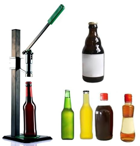 Capping Machine Manual Bench Bottle Capper Home Brewing Equipment Capping Machine Manual Bottle Sealer Capping Machine Sealing Tool Bottle Capper