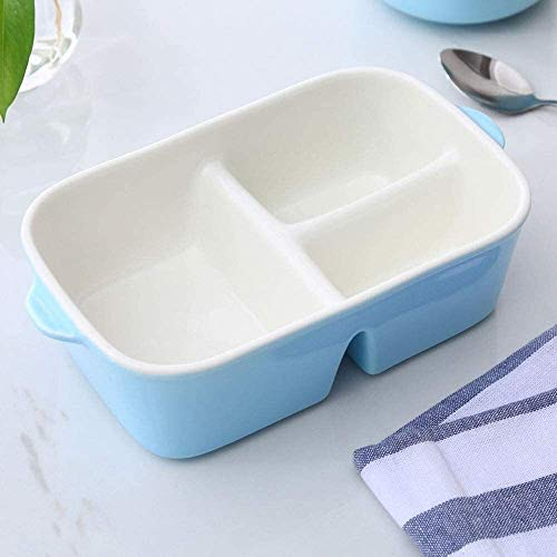 pranzo al sacco in acciaio inossidabile Lunch Box; Con coperchio, scomparto, ceramica; Ciotola di riso; Rettangolare; più croccante; Pranzo al sacco separato; Sacco per il pranzo; Contenitore per il