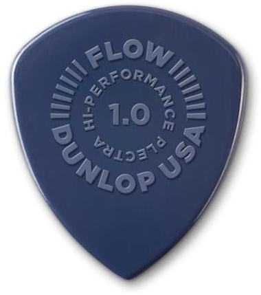 Dunlop Lot de 12 médiators Flow Nylon 1,0 mm