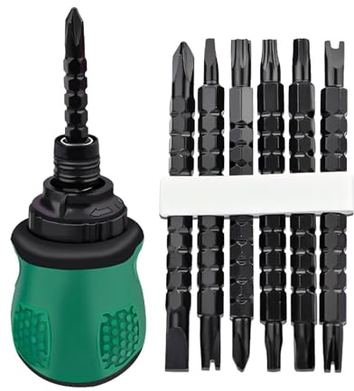 Cacciavite a cricchetto, driver a cricchetto | Kit a cricchetto telescopico 13X Doppio kit principale - Strumento di riparazione portatile reversibile regolabile