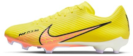 Nike Herren Mercurial Zoom Vapor 15 Academy MG Sneaker, Yellow Strike/Sunset Glow-Coconut Milk, 42.5 EU