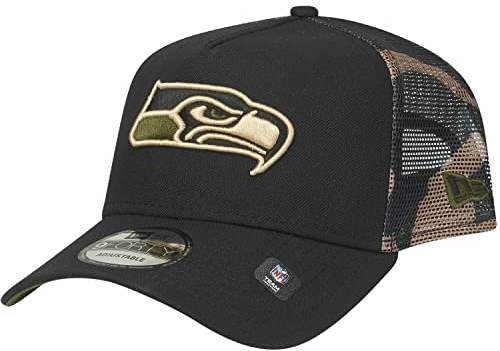 New Era Snapback Trucker Cap - Seattle Seahawks Wood camo