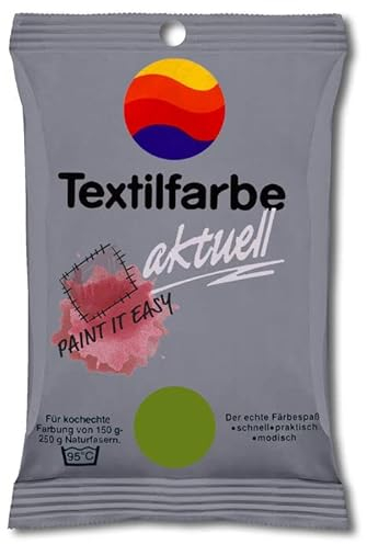 NEU PAINT IT EASY Batik- und Färbefarbe/Textilfarbe aktuell, 10 g, Khaki