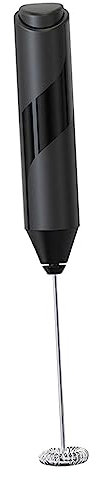 Baoblaze Elektrischer Milchaufschäumer aus Edelstahl, leicht, leistungsstark, Schneebesen, Kaffeeaufschäumer für Latte, Slushy, Cappuccino, Getränke, Macchiato, Nur Aufschäumer