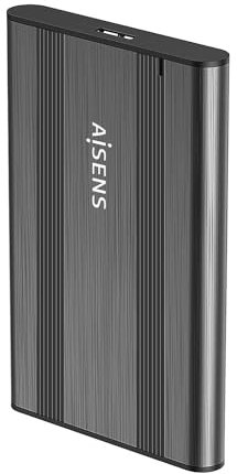 AISENS Caja Externa 2.5? 9.5mm SATA a USB 3.0/USB3.1 Gen1. Gris