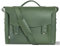 Jahn-Tasche Lehrertasche, Businesstasche, Aktentasche, Collegetasche, Schultertasche, Echt-Leder, Oliv-Grün, Futter Blau, 609