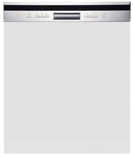 Cuisineandcie - FACADE LAVE VAISSELLE Semi-intégrable Eco Blanc L 60 cm, Habillage de porte lave vaisselle EU avec commandes à l'extérieur