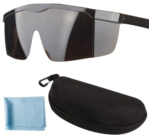 Duronge Occhiali Protettivi per gli Occhi 190-540nm, Occhiali di Sicurezza Laser, Occhiali a Infrarossi, Occhiali Protettivi Laser, Protezione per gli Occhi e Depilazione Laser