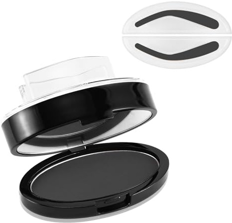 Boobeen Polvo de sello de cejas - One Second Make Up Nature Tinting Kit para colorear - Crea cejas de aspecto natural para principiantes en maquillaje