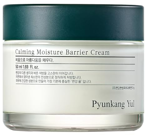 [PKY] Pyunkang Yul Beruhigende Feuchtigkeitsbarriere-Creme, Feuchtigkeitscreme, Beruhigt sofort empfindliche Haut,Hyaluronsäure und Ceramid für Feuchtigkeit, Vegan, Koreanische Hautpflege, 50ml