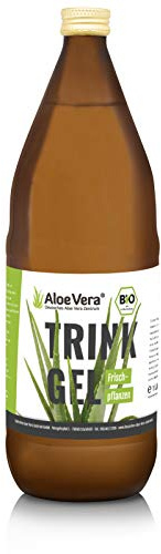 Aloe Vera Saft, Pures Bio Aloe Vera Trinkgel 99,7% (1 x 1000 ml) Aloe Vera Drink, Dr. KIM BEISEL Deutsches Aloe Vera Zentrum, Öko-Kontrollstelle: DE-ÖKO-006
