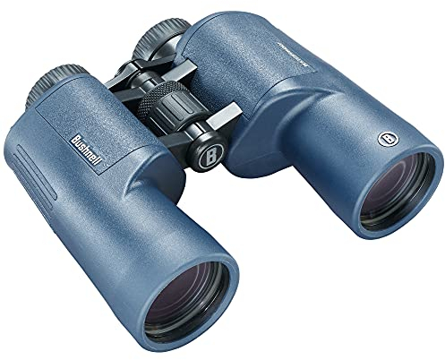 Bushnell - H2O 2-7x50 Dark Blue Porro - Fully Multicoated - Waterproof/Fogproof - Twist Up Eyecups - Watersport - Boating