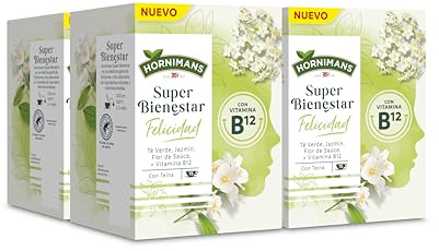 Hornimans Infusión Super Bienestar Felicidad | 60 bolsitas
