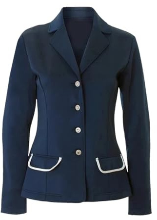 Ropa de equitación for mujer, chaqueta ecuestre manga larga, abrigo concurso, equipo for jinetes (niños y niñas) Para EquitacióN(160)