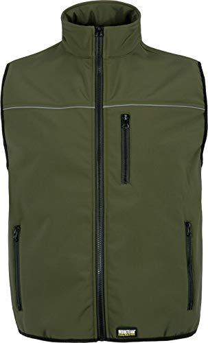 Work Team Chaleco softshell aire libre liso HOMBRE