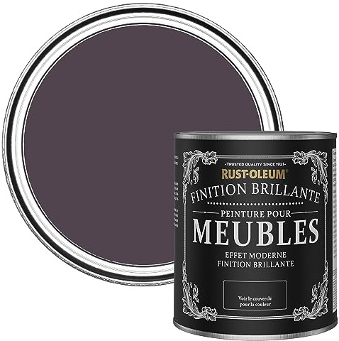 Rust-Oleum Purple Furniture & Skirting Board Paint in Gloss Finish - Grape Soda 750ml