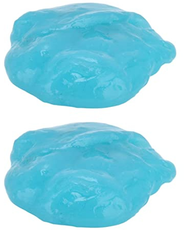 Jiawu Gel de Limpieza para Coche, Paquete de 2 Gel de Limpieza Universal Limpiador de Polvo para Ventilación de Coche, Limpieza de Teclado, Kit de Limpieza de Polvo para Salpicadero para Limpieza