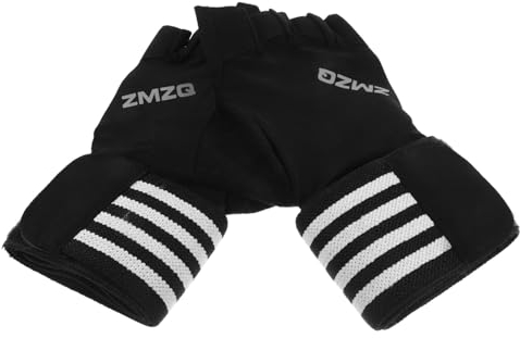 Toddmomy 1 Paar Sporthalbfingerhandschuhe Handschuhe mit vollem Sporthandschuhe Hanteln draussen Turnhandschuhe für änner Handball-Handschuhe Reiten Fitness-Handschuhe Angeln Fräulein