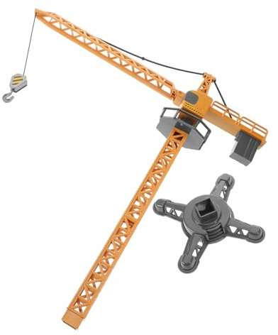 LALAFINA Miniatur Kran Lkw Realistisches Diecast Modell Für Baustellen Mit Beweglichem Kran Perfekt Für Kreatives Und Lernen Geschenkidee Für Jungen Und ädchen