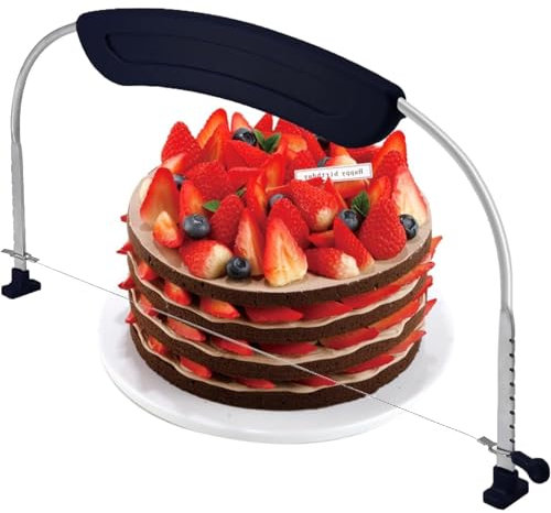 YXL Cake Cutter & Leveller, Adjustable Professional Cake Slicer for Kitchen Accessories Baking Tools