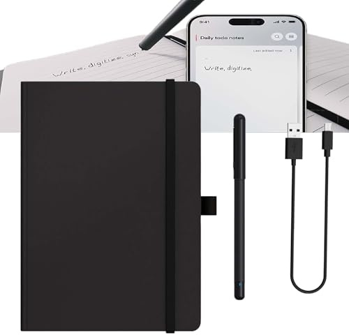 Xnote - Set Di Scrittura Intelligente Con Tecnologia Ai, Quaderno E Penna Intelligenti Xnote Con Sincronizzazione in Tempo Reale, Penna Digitale for Memorizzare Appunti