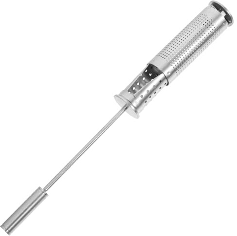 LOPUNER Colador de Té Portátil de Acero Inoxidable Tubo Infusor Pequeño para Té Suelto Filtro Práctico en Casa Oficina y Restaurante Accesorio de Cocina Resistente y Ligero