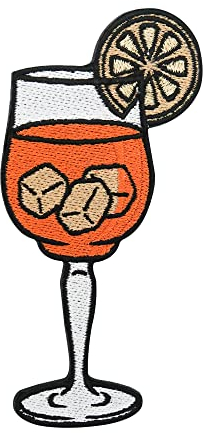 Finally Home Patch zum Aufbügeln - Sommer Cocktail | Patches, Bügelbild, Aufbügler, Aufnäher