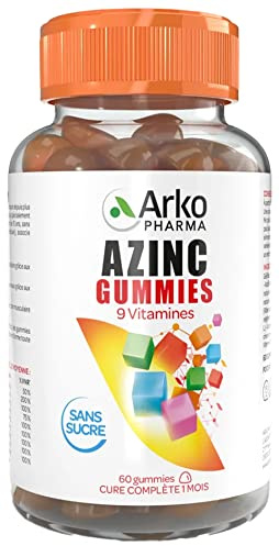 Arkopharma Azinc Gummies 9 Vitamines 60 Gummies