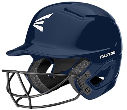 Easton | ALPHA 3.0 Batting Helmet with Facemask | Baseball / Fastpitch Softball | T-Ball/Small | Navy