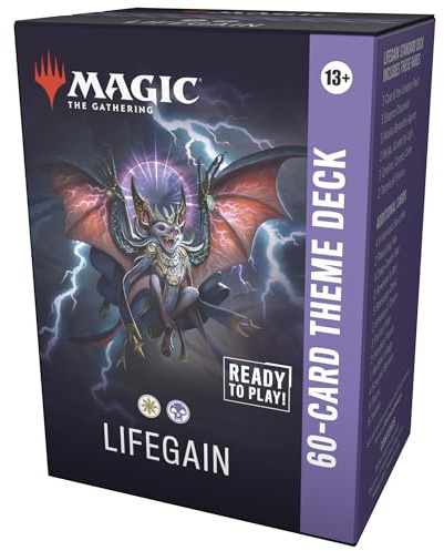 Mazo temático de 60 Cartas de Magic: The Gathering - Ganancia de Vidas (Versión en Inglés)