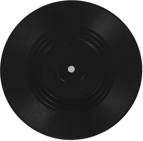 DONFAMDS Vinyl Record Fridge Magnet Retro Black Mini Vinyl Wall Decor Music Refrigerator Magnet Decorative Pin for Kitchen Office Locker