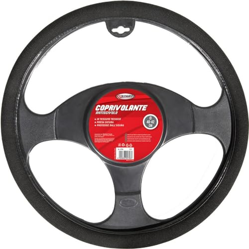 Start Housse de Volant de Voiture en Tissu Technique antidérapant diam. 40-42 cm