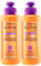 L'Oréal Paris Elvite, außergewöhnliches Öl, für Locken, Glättungscreme ohne Ausspülen, Anti-Frizz und Feuchtigkeitsschutz, cremige Textur, 2 Flaschen 200 ml
