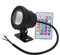 Akozon Unterwasserlicht, RGB LED Unterwasserlicht Wasserdicht Mehrfarbig für Outdoor Garden Spotlight Landscape Fountain(schwarz AC/DC 12V)