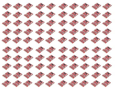 Dciustfhe 100Pcs TTP223 Touch Key Switch Module Touching Button -Locking/No-Locking Capacitive Switches Single Channel